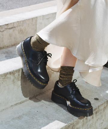 Dr.Martens 1461QUAD厚底レースUPローファー