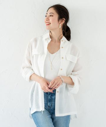 サファリオーバーシャツ