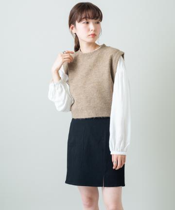 ストレッチツイルミニスカート