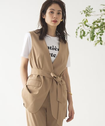 【手洗い可・セットアップ可】レーヨンリネンストレッチジレ