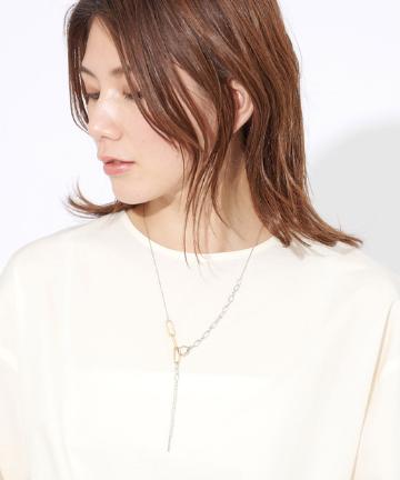 Y字チェーンネックレス