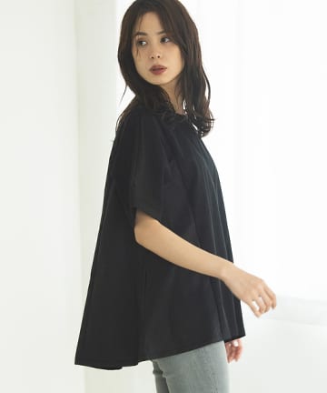 タイプライターコンビクルーネックカットソー