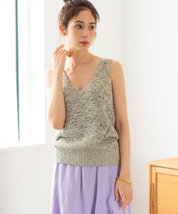 【手洗い可・LANDWARDS(ランドワーズ)】タンクトップ