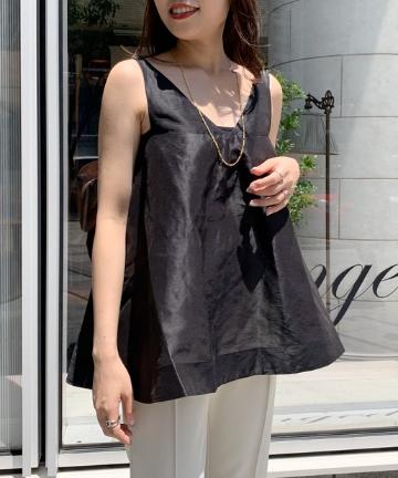 【TOTEME】袖フレアキャミブラウス