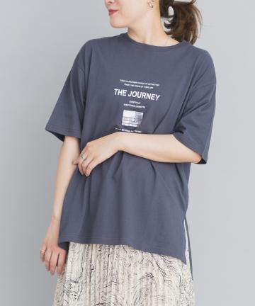 prose verse(プロズヴェール) 【この夏の必須アイテム】ロゴXフォトプリントTシャツ