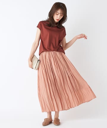 【手洗い可】ワッシャープリーツスカート