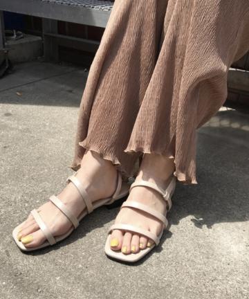 【WEB限定】細紐サンダル