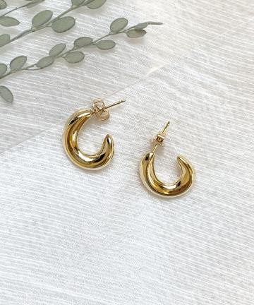 たたき丸フックピアス