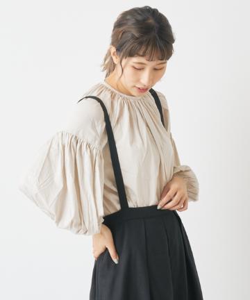 ギャザーカットソー