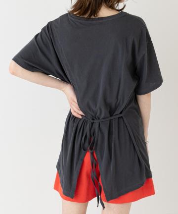バックスリットチュニックTEE