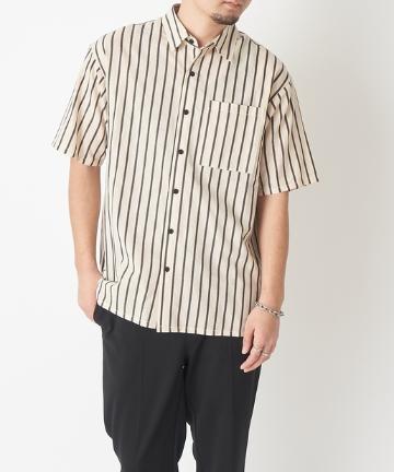 ストライプ柄アソート半袖シャツ