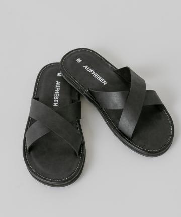 【MEN'S】PUサンダル/クロスサンダル