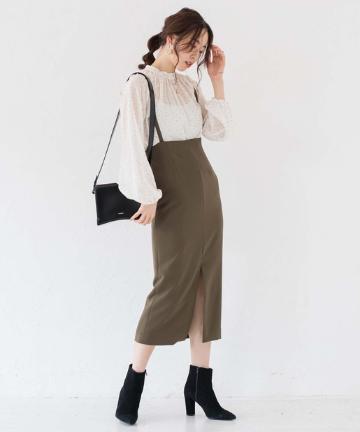 【WEB限定】サスペンダー2wayスカート