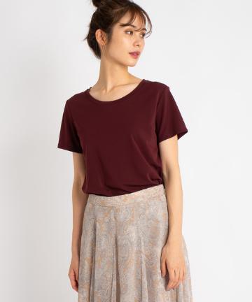 【手洗い可】ドライスムースクルーTシャツ