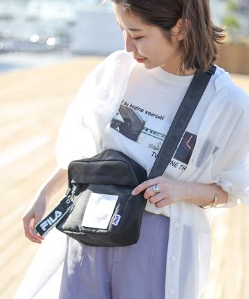 FILA PUワッペンショルダーバッグ