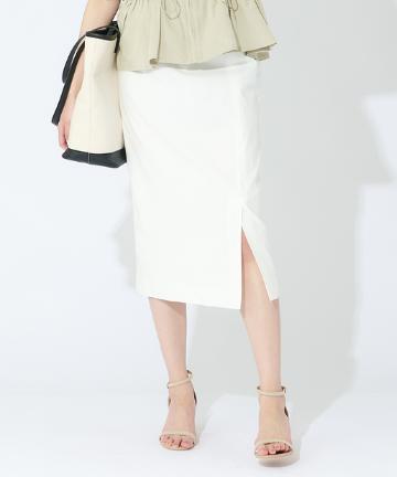 【手洗い可】レーヨンラミーストレッチナロースカート