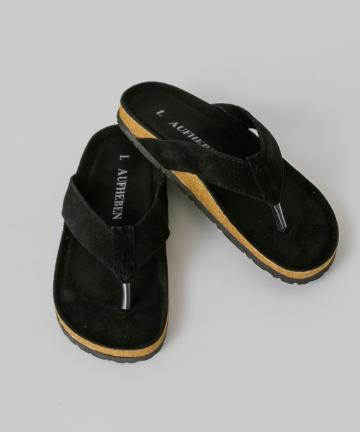 【MEN'S】フェイクヌバック　トングサンダル