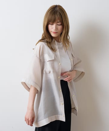 ボクシーシャツ