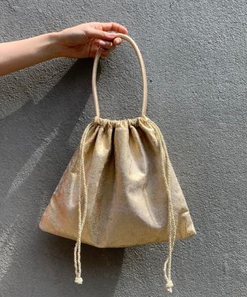 箔プリント巾着BAG