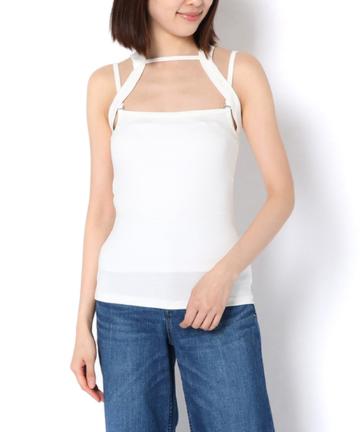 【Dion Lee】リブホルタータンクトップ