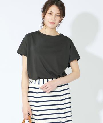 【手洗い可】クルーネックTシャツ