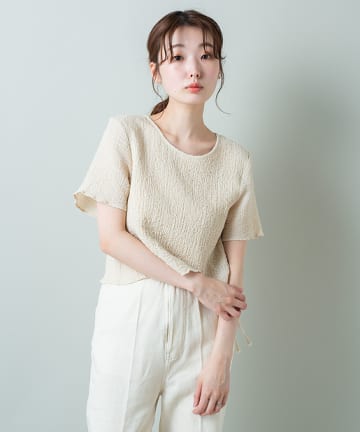 布帛サッカーTEE
