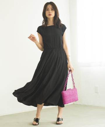 【手洗い可】割繊2WAYワンピース