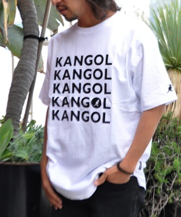 KANGOL 5ロゴTシャツ