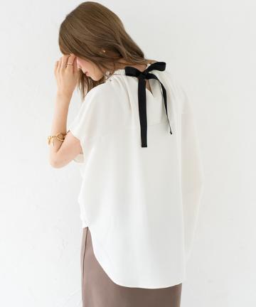 ボリュームギャザーブラウス
