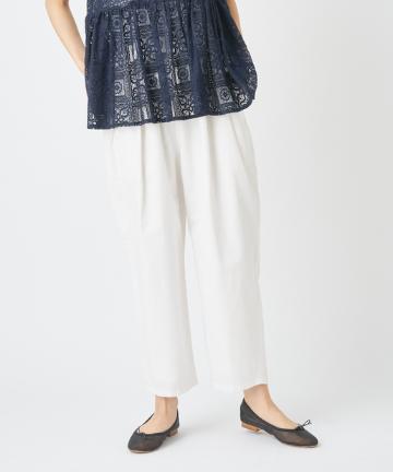 綿麻ツイルパンツ
