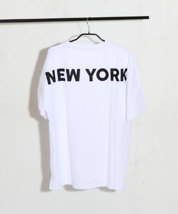 【MLB 】前刺繍 BACK BIG ロゴTシャツ