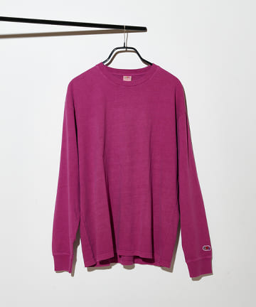【WEB限定】FRUIT OF THE LOOM 製品染め長袖Tシャツ
