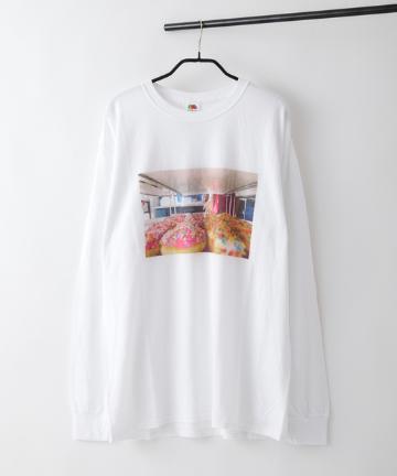 【WEB限定】FRUIT OF THE LOOM×ANNA  長袖Tシャツ(B)