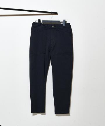 4WAYストレッチ無地クロップドパンツ