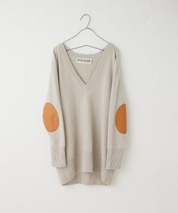 【INSCRIRE】Vネックニット