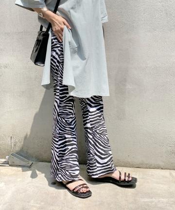 ピンタックゼブラパンツ