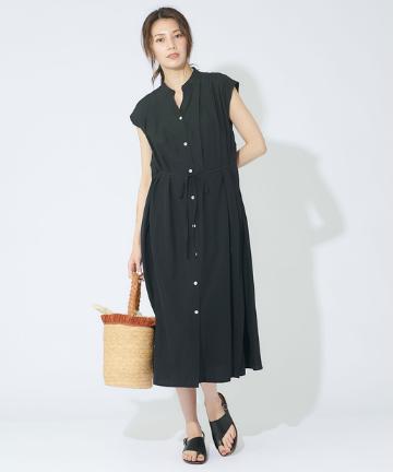 【1枚でコーディネートが決まる】サイド切替ワンピース