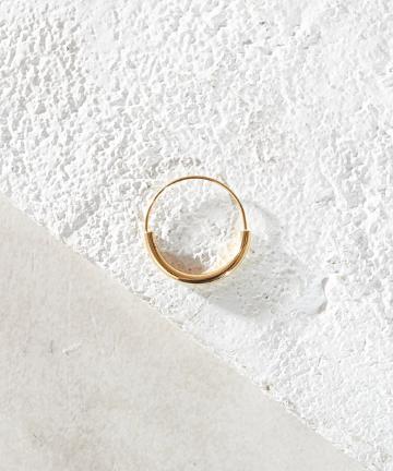 【MARIA BLACK】Serendipity Hoop ピアス(GD)/片耳