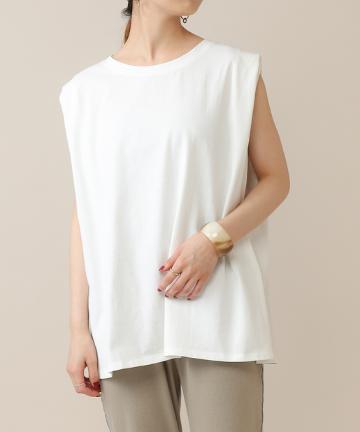 [mline]デザインノースリTシャツ