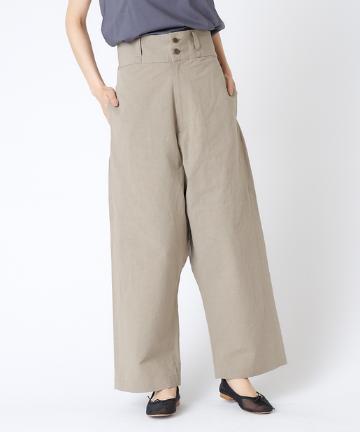 綿麻サルエルパンツ