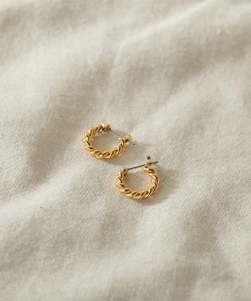 【Laura Lombardi】ツイストフープピアス