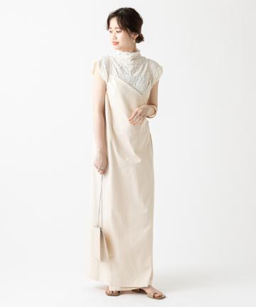 ラップロングジャンパースカート