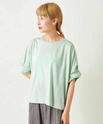 クシュクシュ袖Ｔ