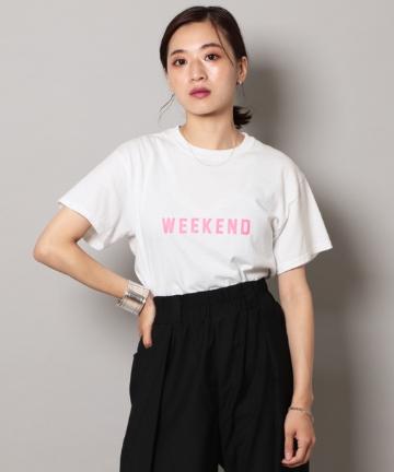 【FUNG/ファング】WEEKENDプリントtee