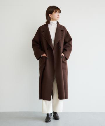 【HERITANOVUM】ヤクウールロングコート