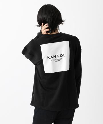 【WEB限定】KANGOL/カンゴール BOXロゴプリントプルオーバー