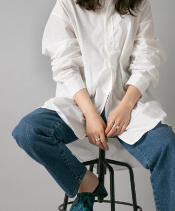 【UNISEX】RETRO DRESS SHIRT