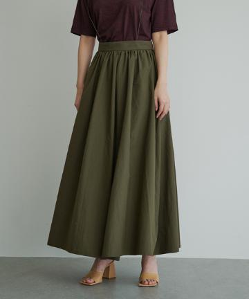 【HERITANOVUM】タックロングスカート