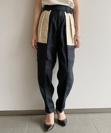 【EQUIPMENT】バイカラーポケットパンツ