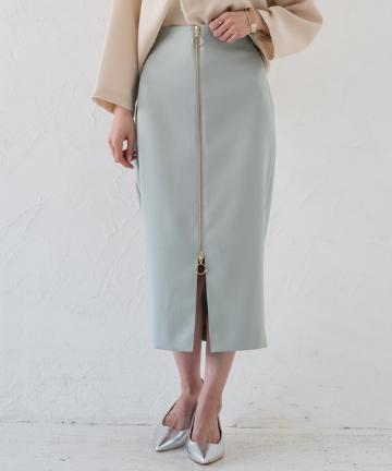 ZIPタイトスカート
